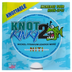 4,5 m Knot 2 Kinky Single-Strand Nickel-Titanium-Vorfach (15 ft.)