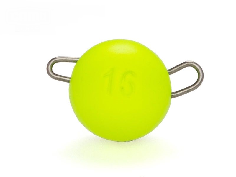 Tungsten Flexible Heads Chartreuse - CAMO Lures