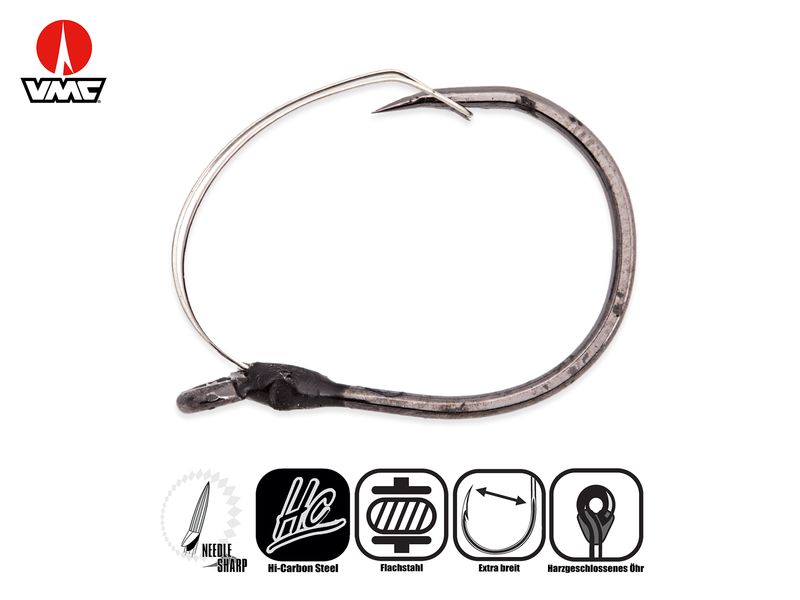VMC Mystic Wacky Weedless Haken (7344WW)