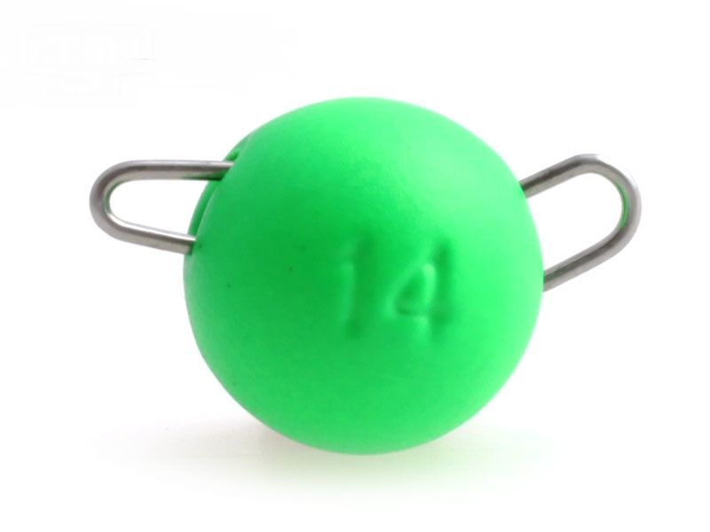 Tungsten Flexible Heads Lime Chart - CAMO Lures