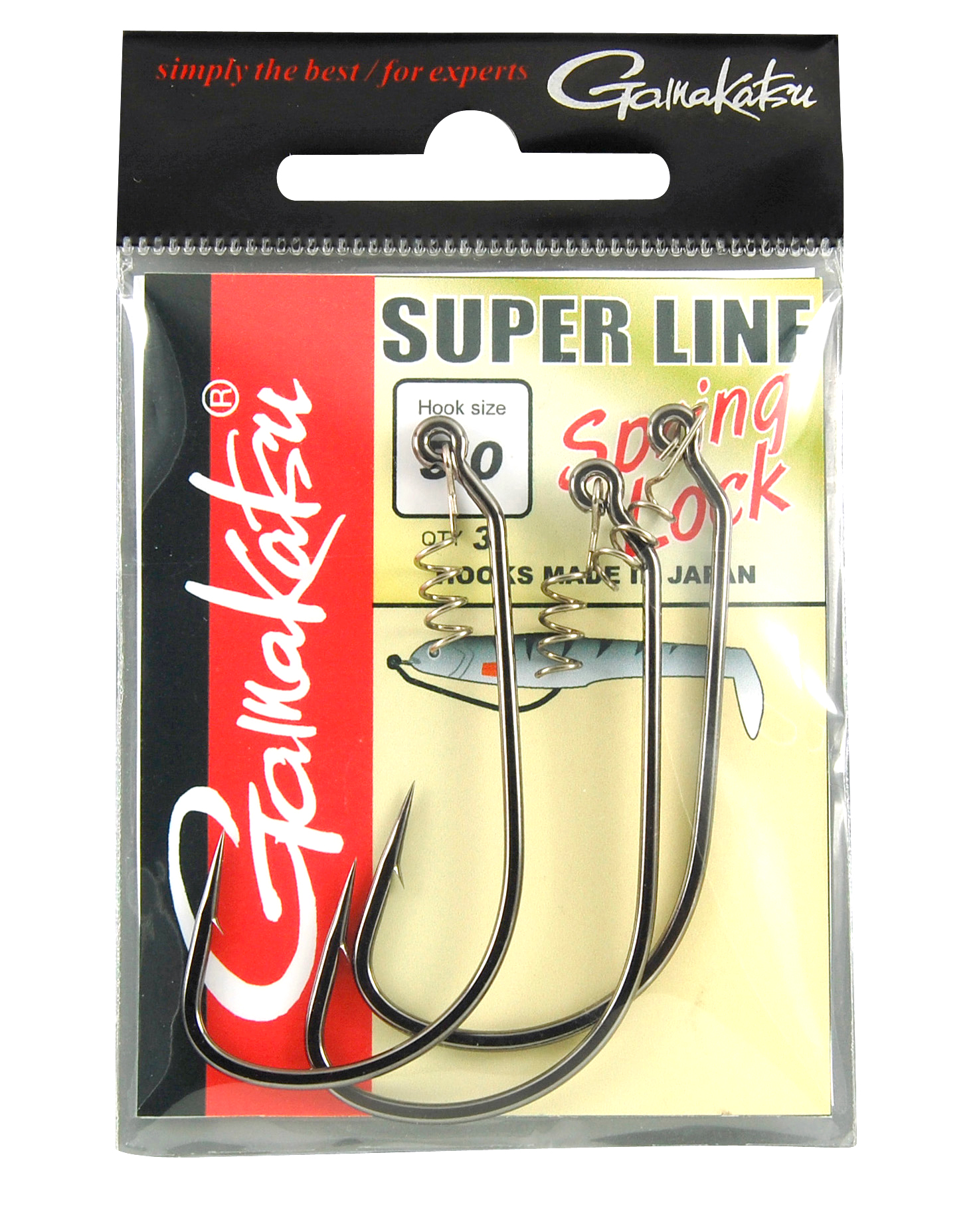 GAMAKATSU WORM EWG SUPERLINE SPRING LOCK