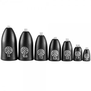 LMAB Tungsten Bullet Weight Black