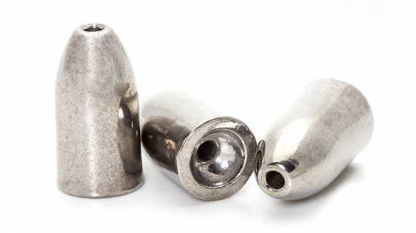 Tungsten Bullet Weight Plain - CAMO Lures