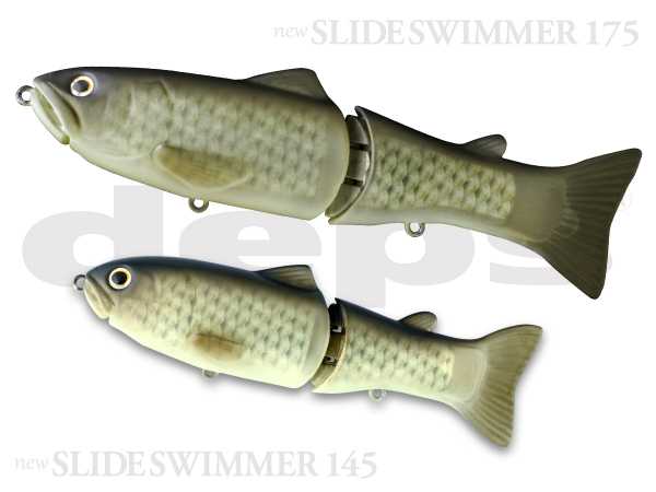 NEW SLIDE SWIMMER 175F / #01 Flash Carp - Deps