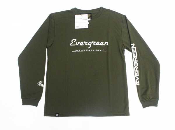 Evergreen T-Shirt Dry Fit Long Sleeve F Type - Green / SIZE: M
